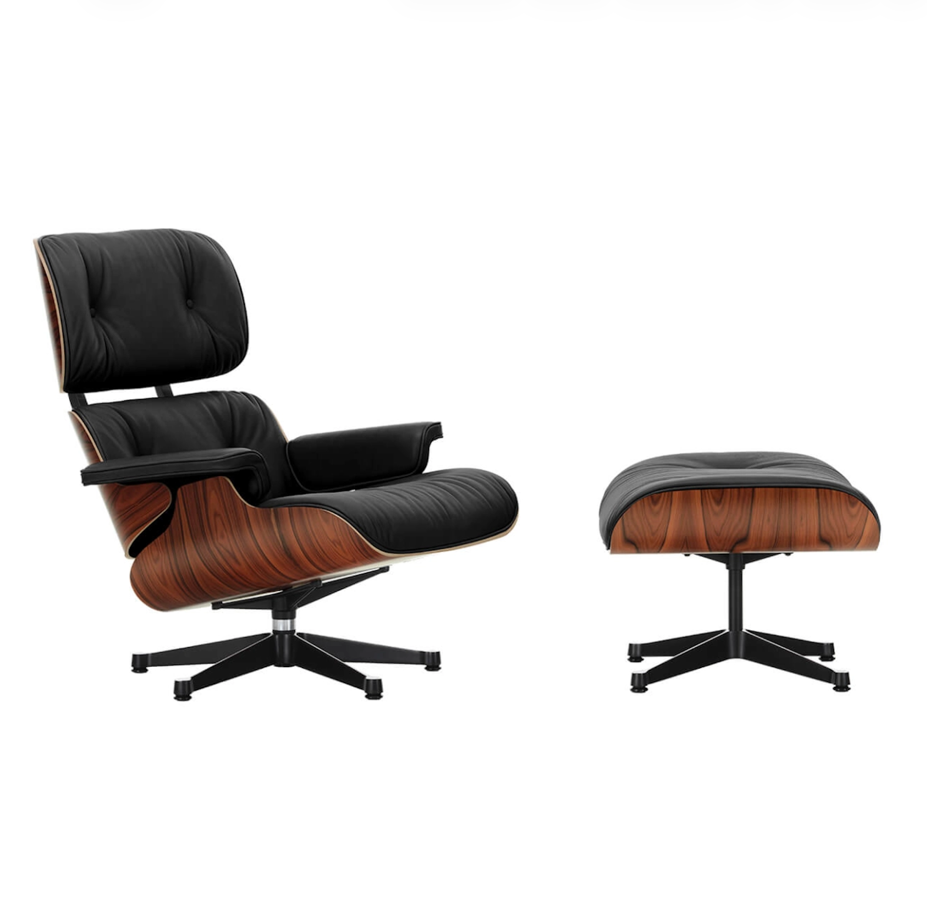Fauteuil Eames Lounge chair & Ottoman
