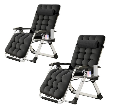 chaise de jardin inclinable