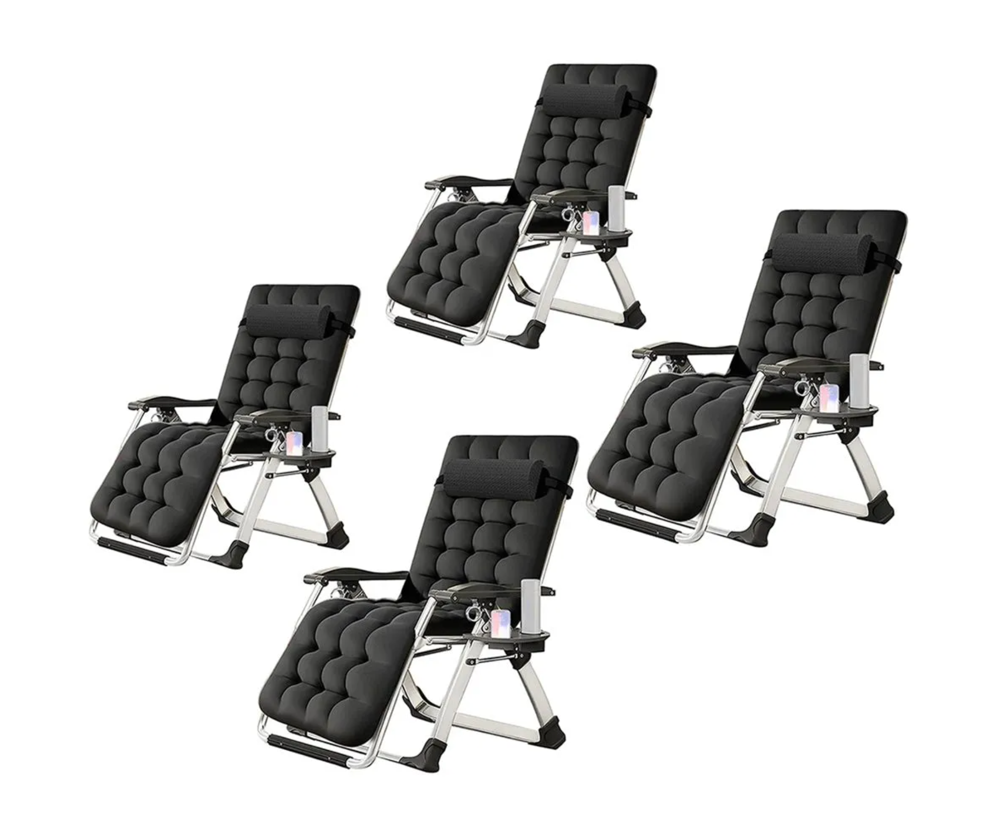 chaise de jardin inclinable