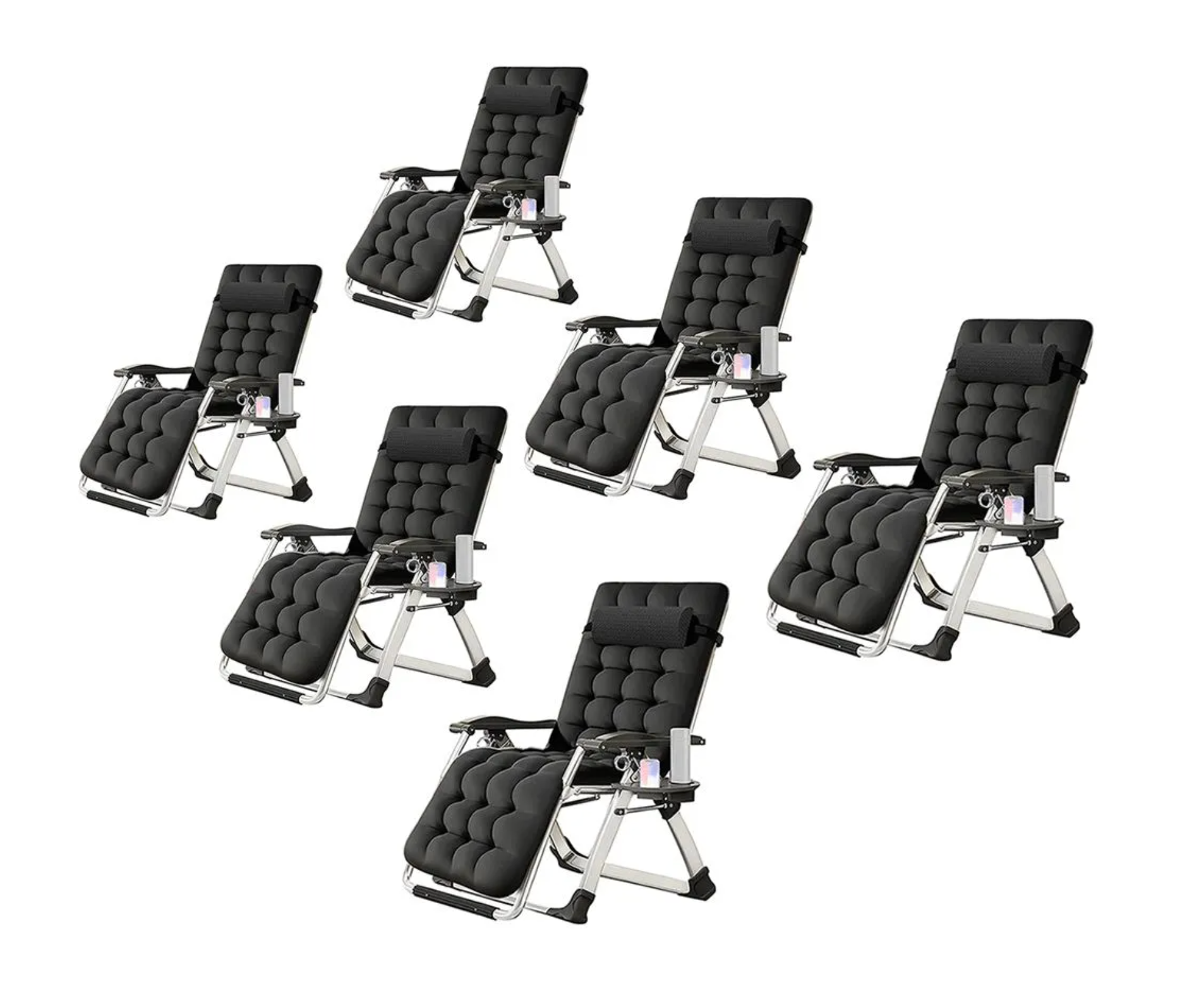 chaise de jardin inclinable